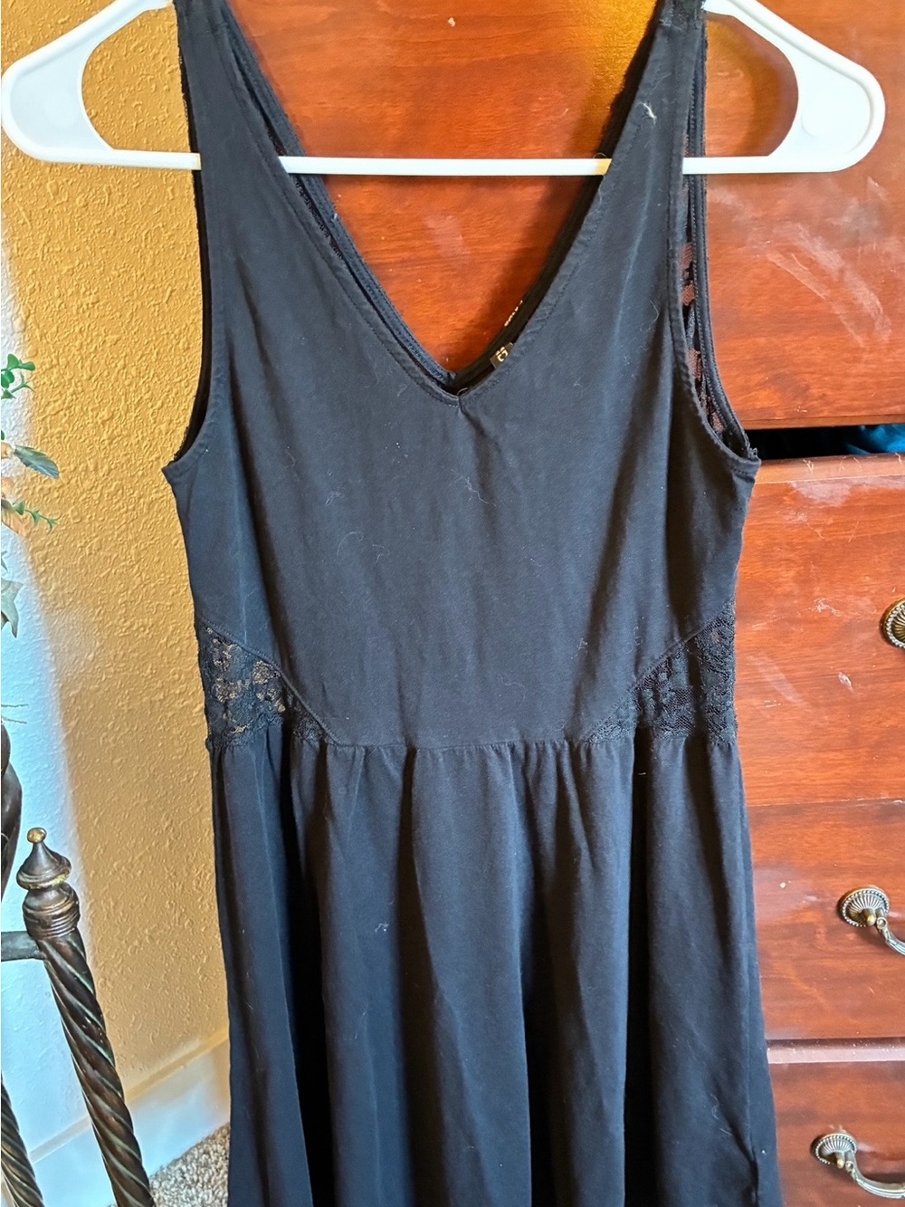 H&M Divided Black Tank Top with Scoop Neck